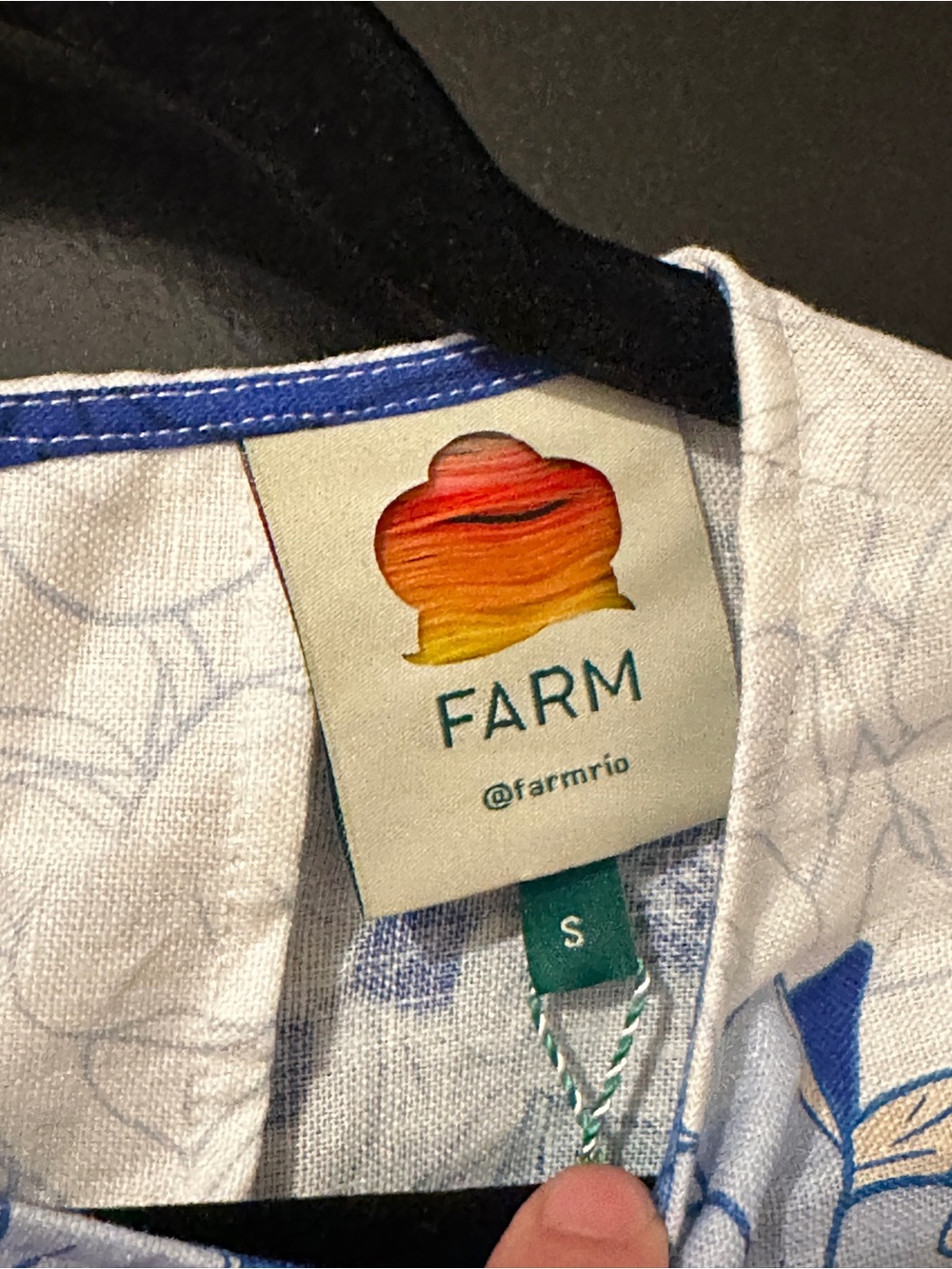 NWT Farm Rio Flower Stripes Top Size Small - Picture 5 of 7
